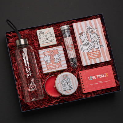 Aşk Bazen Tasarımlı Sevgili Hediye Kutusu