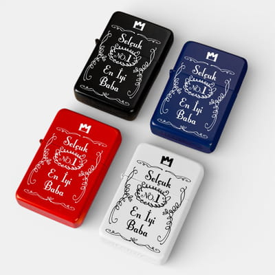 Babalar Günü Hediyesi İsimli Çakmak