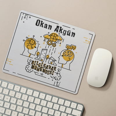Bilgisayar Mühendislerine Özel Tasarımlı Hediye Mousepad