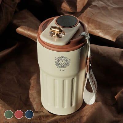 Burç Seçenekli Isı Göstergeli Kahve Termosu