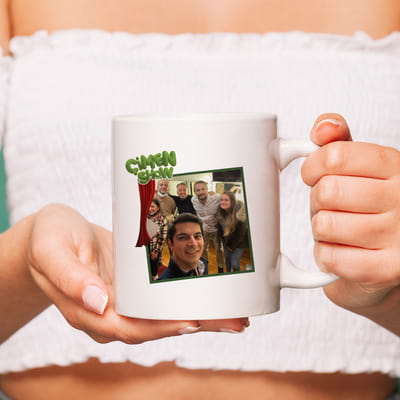 Çimen TalkShow Hatırası Fotoğraf Baskılı Porselen Kupa