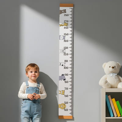 Çocuklara Doğum Günü Hediyesi Boy Ölçme Cetveli