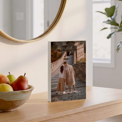 Fotoğraf Baskılı Akrilik Fotoğraf Çerçevesi 10x15 cm - Çift Yönlü Baskı