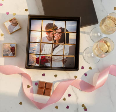 Fotoğraf Baskılı Puzzle Çikolatalar