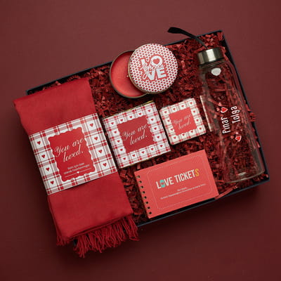 İsme Özel Termoslu Sevgiliye Hediye Kutusu