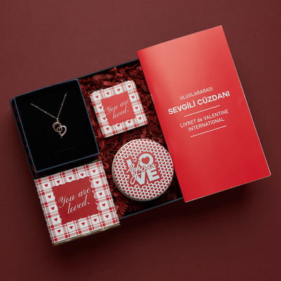 Kalbimde Saklı Mesaj Hediye Kutusu