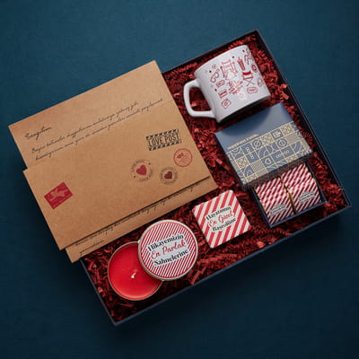 Kalbimdeki Yerin Mektuplu Aşk Hediye Kutusu