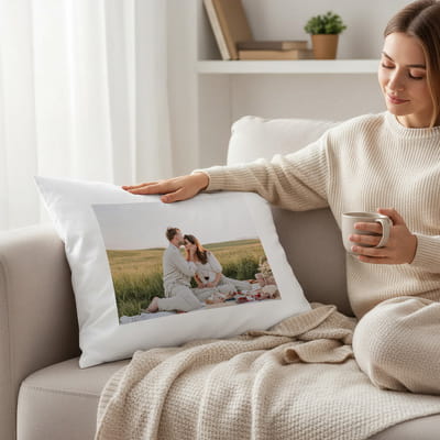 Kişiye Özel Foto Yastık Kılıfı