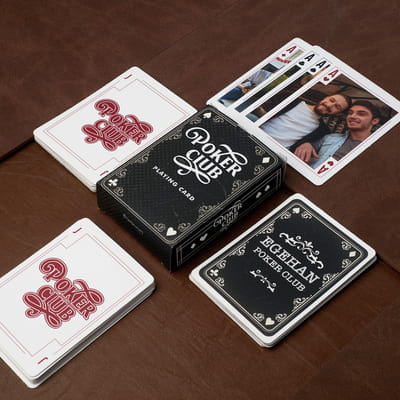 Kişiye Özel Poker Club İskambil Kartları
