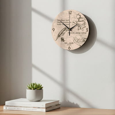 Öğretmenler Gününe Özel Duvar Saati