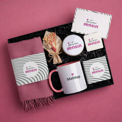 Patron Sensin Kadın Hediye Kutusu