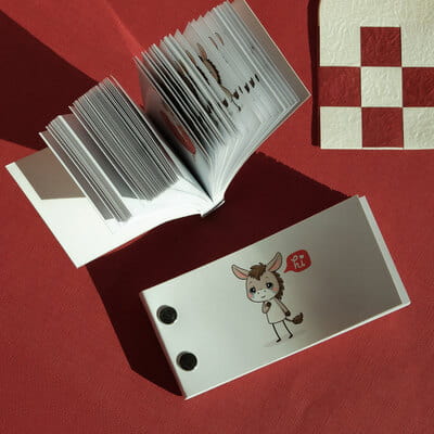 Sevgiliye Özür Dilerim Hareketli Flip book Kitap