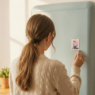 Sevimli Hayvanlar Hediyelik Doğum Günü Magneti - 10'lu Set