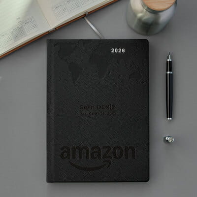 Şirket Marka Logonuza Özel İsimli Prestij Ajandası