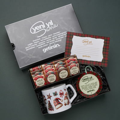 Yeni Yıl Dileklerim Hediye Kutusu