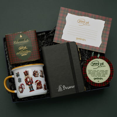 Yeni Yılda Sana İyi Dilekler Hediye Kutusu