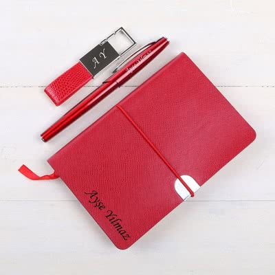 Öğretmene Hediye Defter, Kalem, Anahtarlık Seti