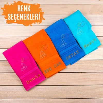 İlk Yaş Doğum Günleri İçin: Nakışlı Havlu Seti