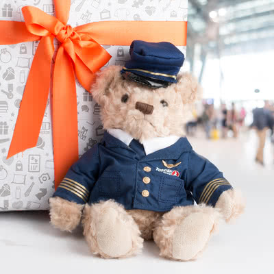 Pilot Arkadaşa Hediye Peluş Ayıcık
