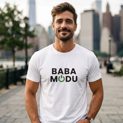 Baba Modu Tasarımlı Tişört Hediye