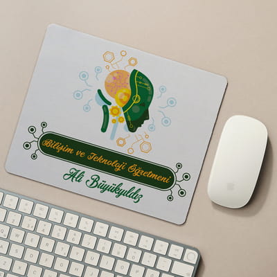 Bilgisayar Öğretmenlerine Öğretmenler Günü Hediyesi Mousepad