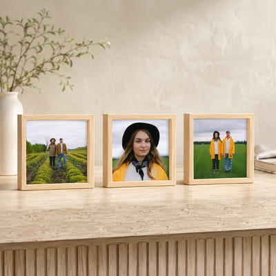 Fotoğraf Baskılı 3'lü Mini Tablo Seti