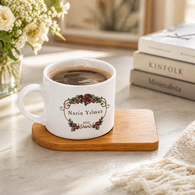 Kişiye Özel Hediye İsimli Fincan