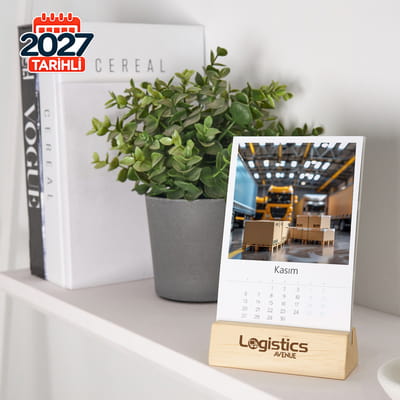 Kişiye Özel Şirket Logo Baskılı Kurumsal 2027 Takvim