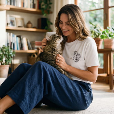 Pati Annelerine Özel Line Art İsimli Tişört