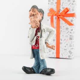 Düşünen Doktor Tasarımlı Hediye Erkek Biblo