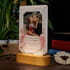 Çalışan Anneye Hediye Fotoğraf Baskılı Masaüstü Led Lamba