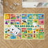 İsme Özel İngilizce Kelime Öğretici Oyun Matı - Bebek Oyun Halısı