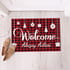 Aile İsmi Yazılı Welcome Kapı Önü Paspas