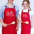 Anneler Günü Hediyesi Kişiye Özel Anne Çocuk 2li Mutfak Önlüğü