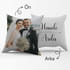 Eşe Yıl Dönümü Hediyesi Fotoğraf Baskılı Dekoratif Kırlent Yastık