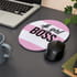 Girl Boss Tasarımlı Bilek Destekli Mouse Altlığı