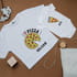 Pizza Tasarımlı Anne Tişört Çocuk Body Kombini - %100 Pamuklu Kumaş
