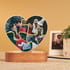 Kişiye Özel Fotoğraflı Kalp Puzzle Led Lamba