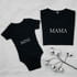 MAMA MINI Baskılı Anne Bebek Kombini