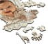 Bebek Resim Özelleştirmeli Sevimli Hayvanlar Ahşap Puzzle