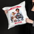 Kişiye Özel Prenses Şövalye Karikatür Tasarımlı Yastık