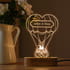Sevgiliye Aşk Balonu Tasarımlı Hediye Led Lamba