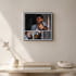 3 Fotoğraf Kolajlı İsimli Hediye Kanvas Tablo - 40x40