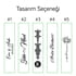 Sevgili İsimler Torch Metalik Çakmak