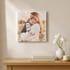 Suluboya Efektli Fotoğraf Baskılı Kanvas Tablo 40x40