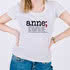 Anne Anlamı Tasarımlı Baskılı Tişört - %100 Pamuklu Kumaş