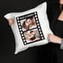Film Şeridi Tasarımlı Fotoğraf Baskılı Yastık