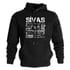 Sivas Şehrine Özel Hediye Kapşonlu Sweatshirt - %100 Pamuklu Kumaş
