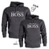 The Boss Kapşonlu Sweatshirt Sevgili Kombini - %100 Pamuklu Kumaş