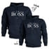 The Boss Kapşonlu Sweatshirt Sevgili Kombini - %100 Pamuklu Kumaş